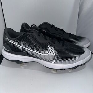 Nike Alpha Huarache Varsity 4 Low Men's Baseball Cleats DJ6516-010 Size 14 NEW